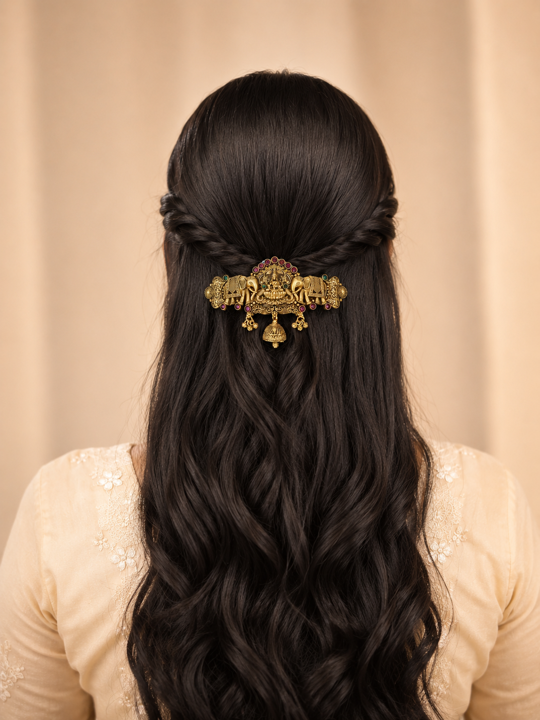 Maharani Lakshmi Temple Hair Clip
