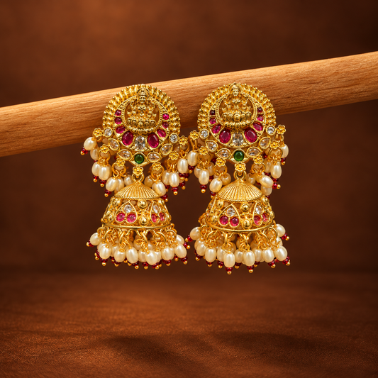 Kamakshi Grand Pearl Hangings