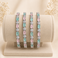 Premium Pastel Stone Bangles
