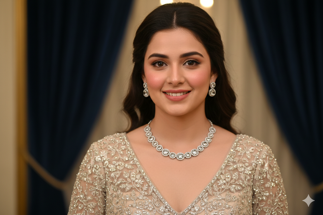 Radiant Cushion-Cut Diamond Ensemble