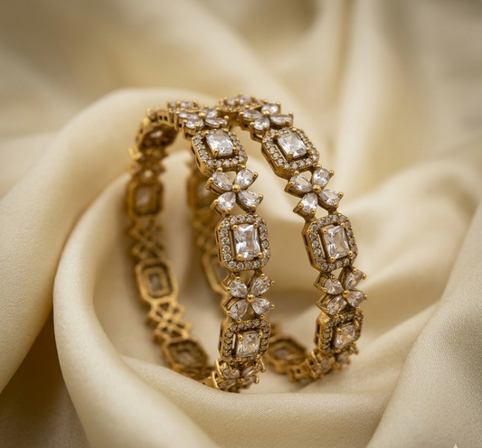 Antique Radiance Statement Bangles