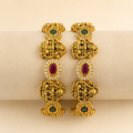 Ruby Emerald Bridal Bangles