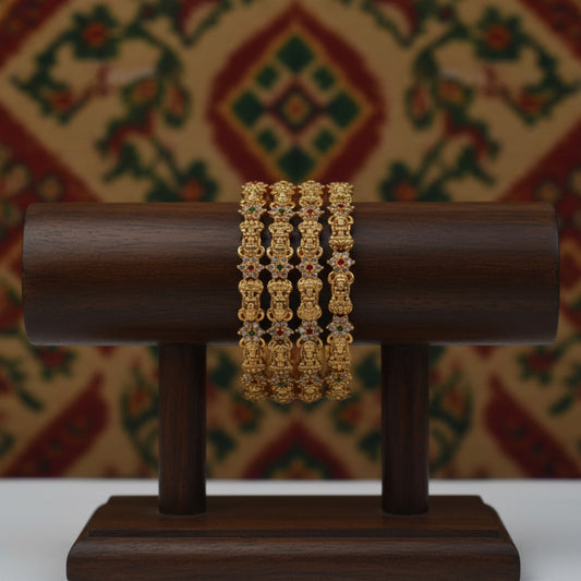 Kemp Stone Lakshmi Bangles