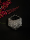 Imperial Silver Mesh Evening Clutch