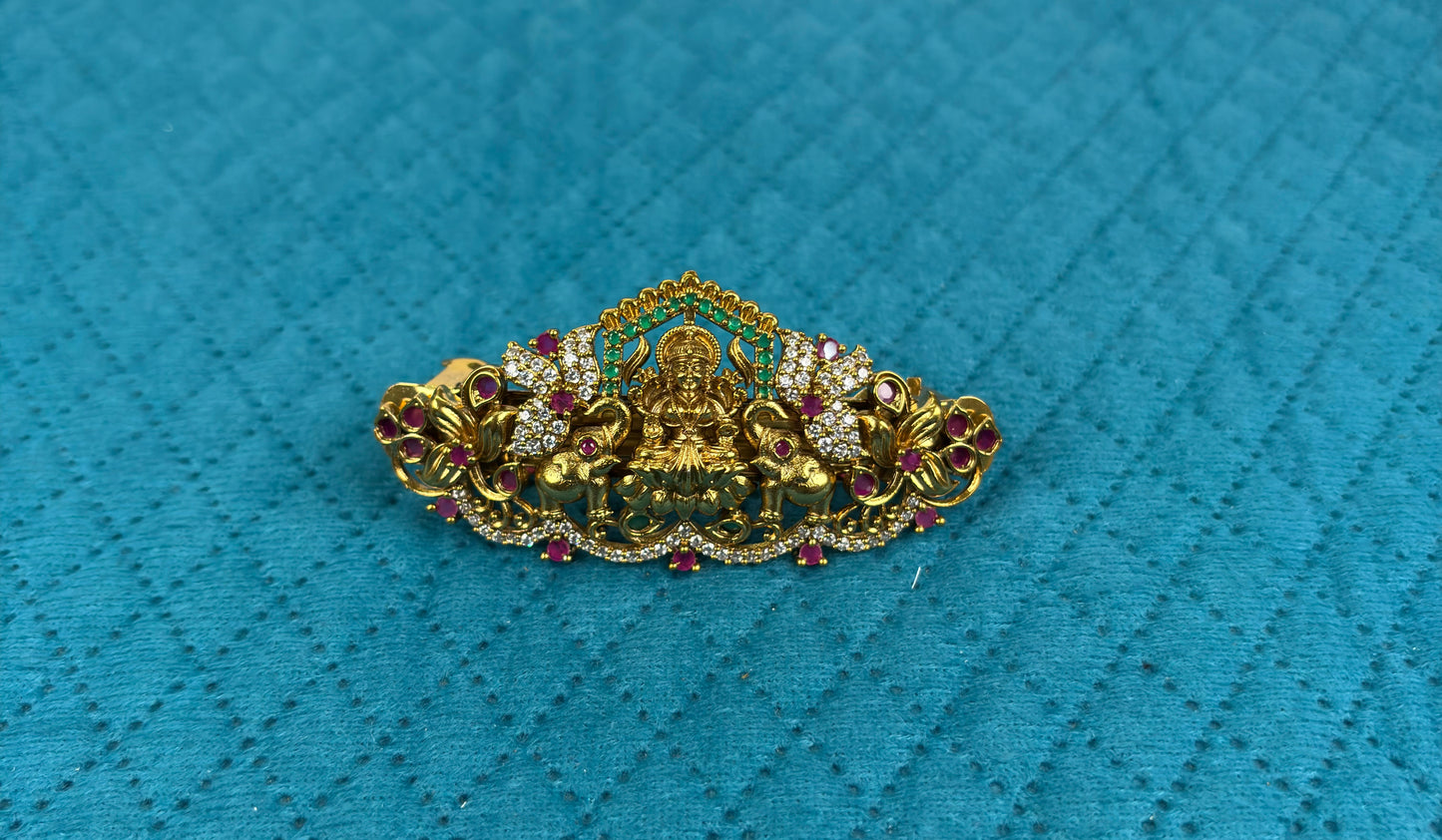 Traditional South Indian Temple Jewellery Hair Clip