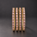 Rosé Charm Party Wear Bangles