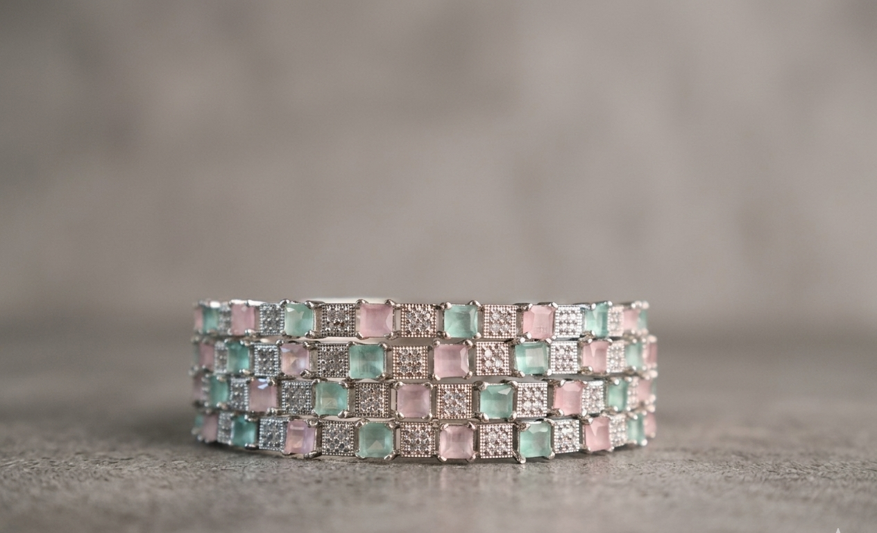 Pastel Harmony Bangle Set