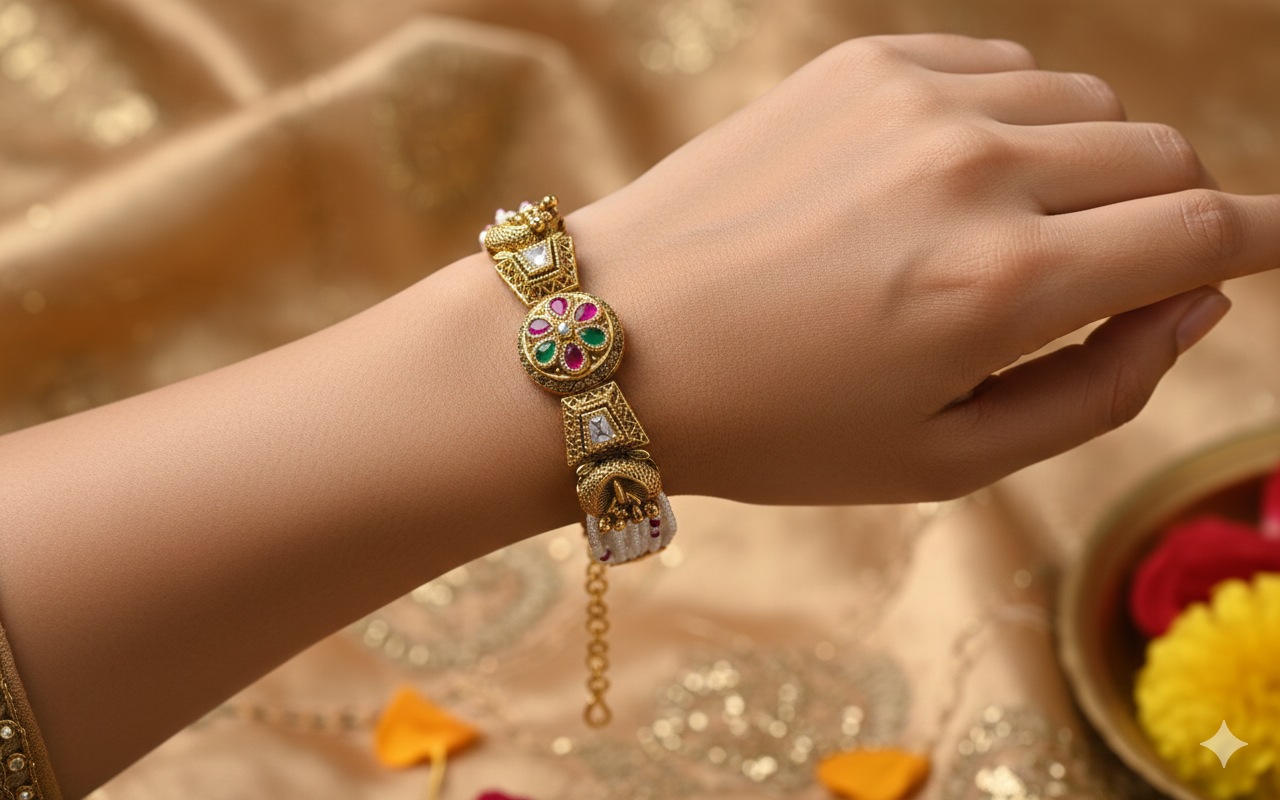 Heritage Pearl & Ruby Bracelet