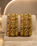 Ananta Lakshmi Antique Temple Bangles Set