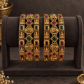 Antique Devi Coin Designer Bangle Set