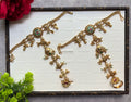 Antique Gold Meenakari Haathphool