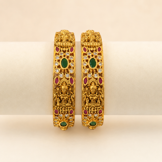 Antique Lakshmi Jali Work Kada