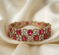 Ruby Kundan Victorian Pair