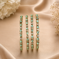 Mint Green Elegance Designer Bangles