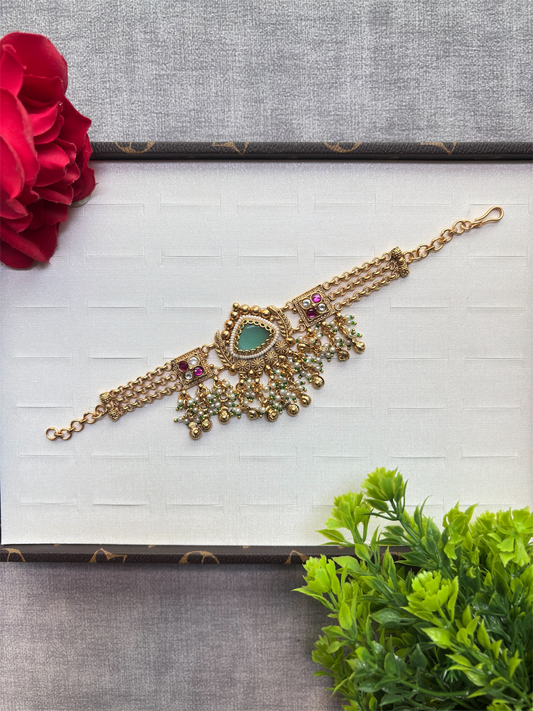 Heritage Ghungroo Drop Bracelet