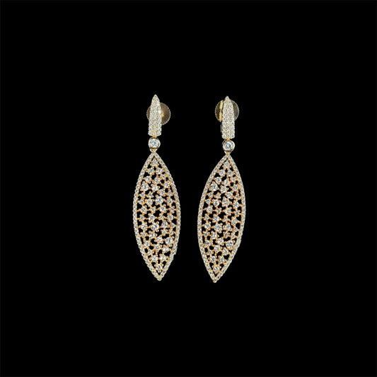 Mehak Rose Gold Earrings
