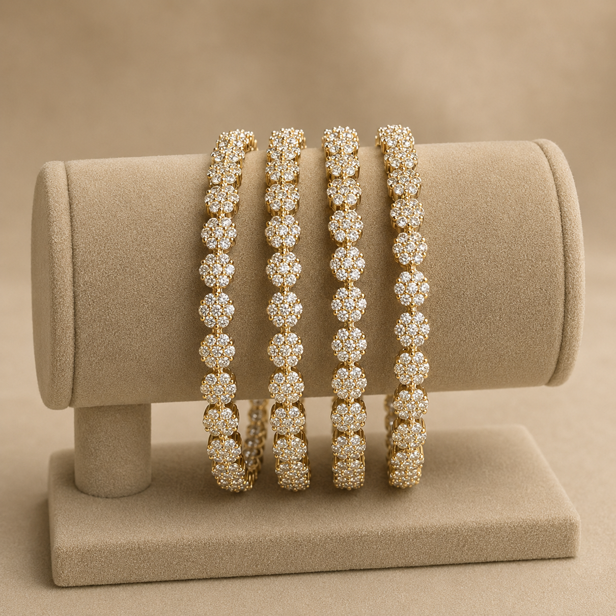 Luxury Gold Bangles