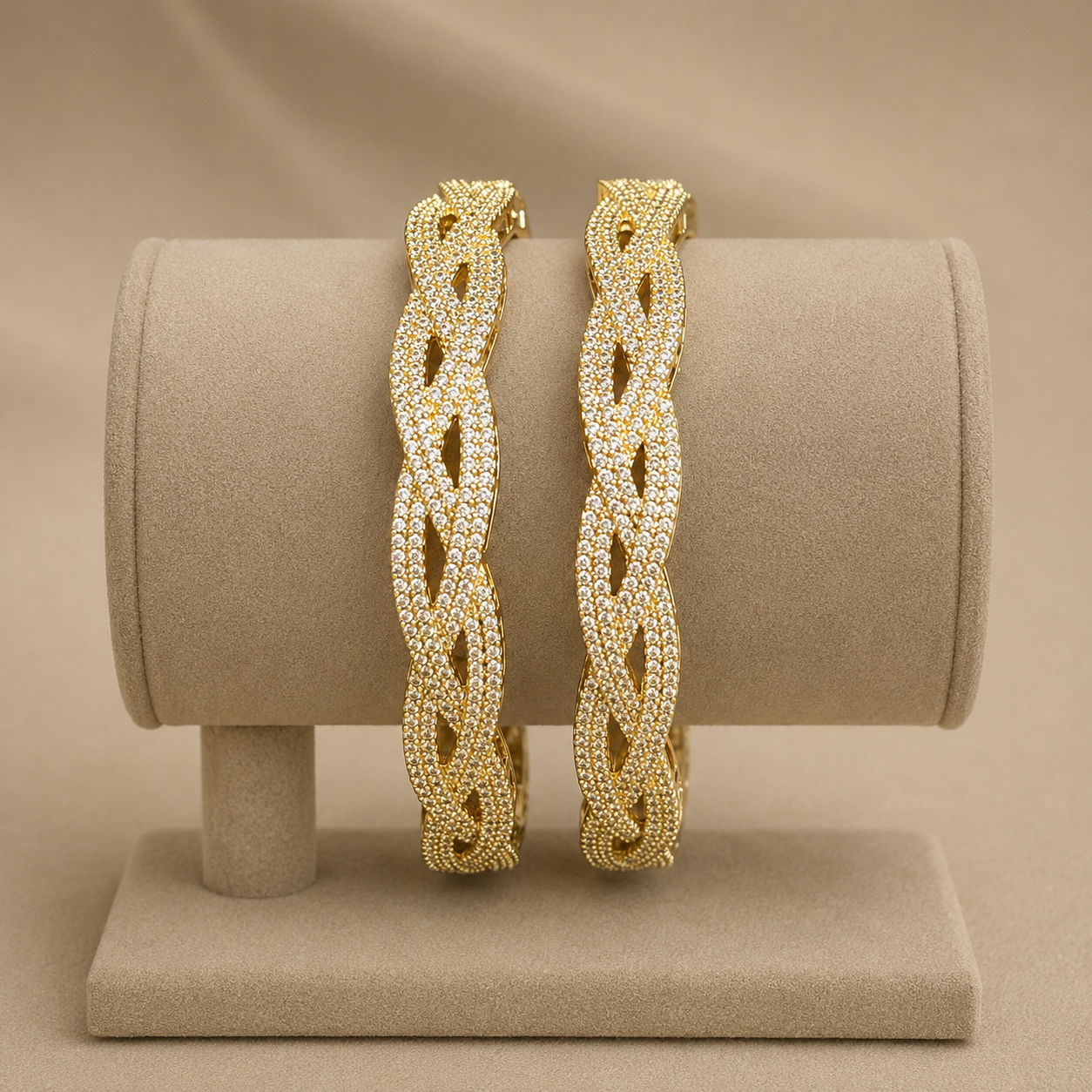 Gold Designer Kada