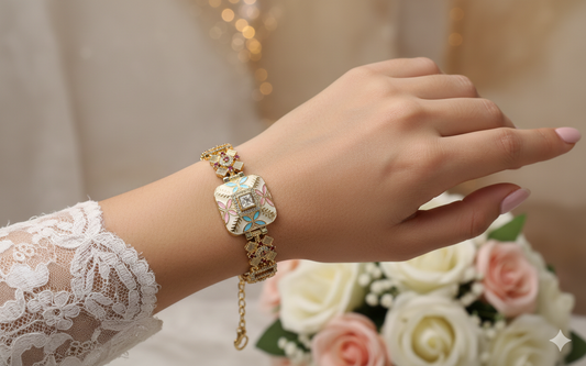 Blossom Enamel Filigree