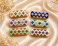 Designer Bow Enamel Saree Pin Set – Set of 6