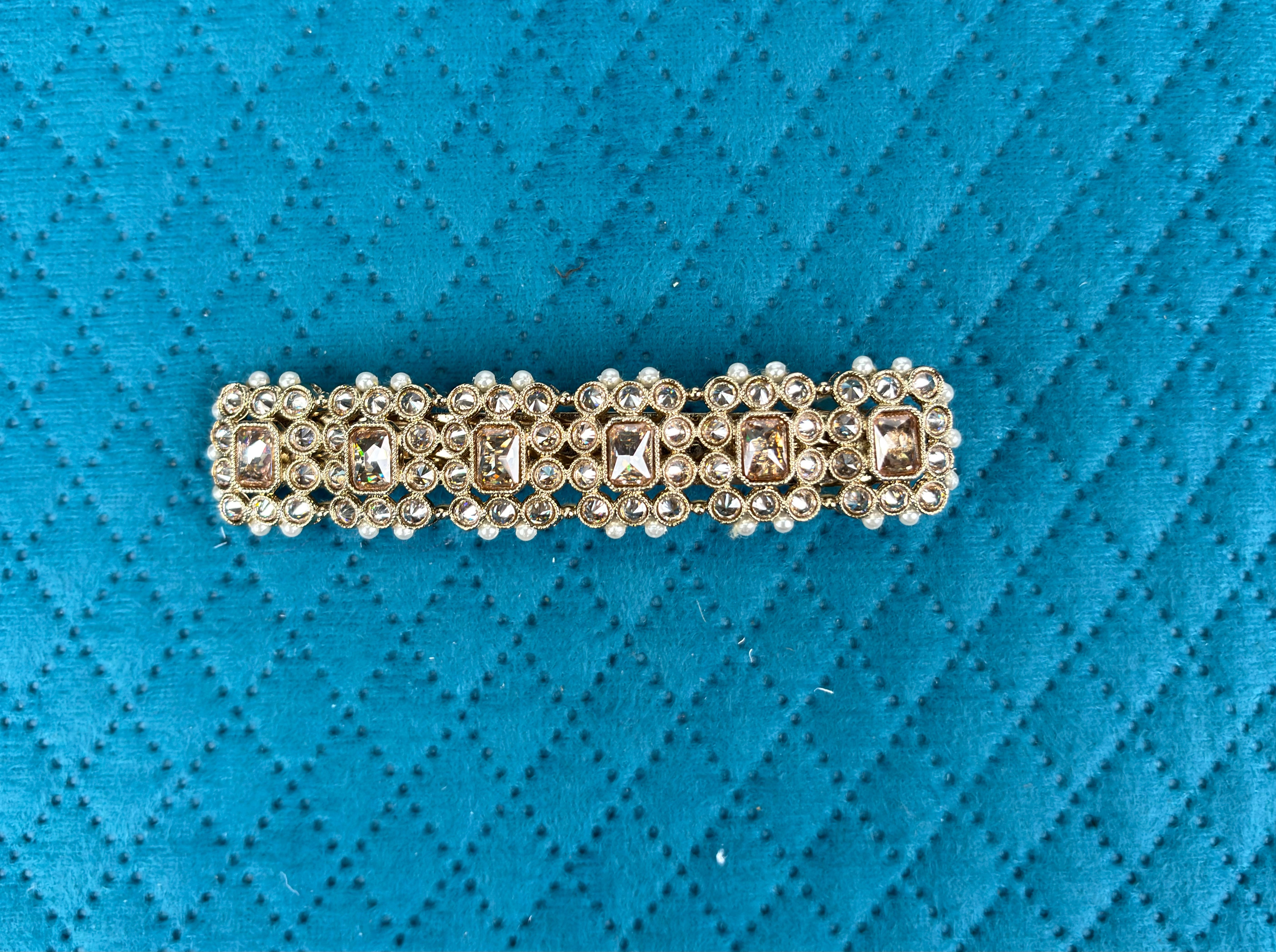 Champagne Mosaic Clip