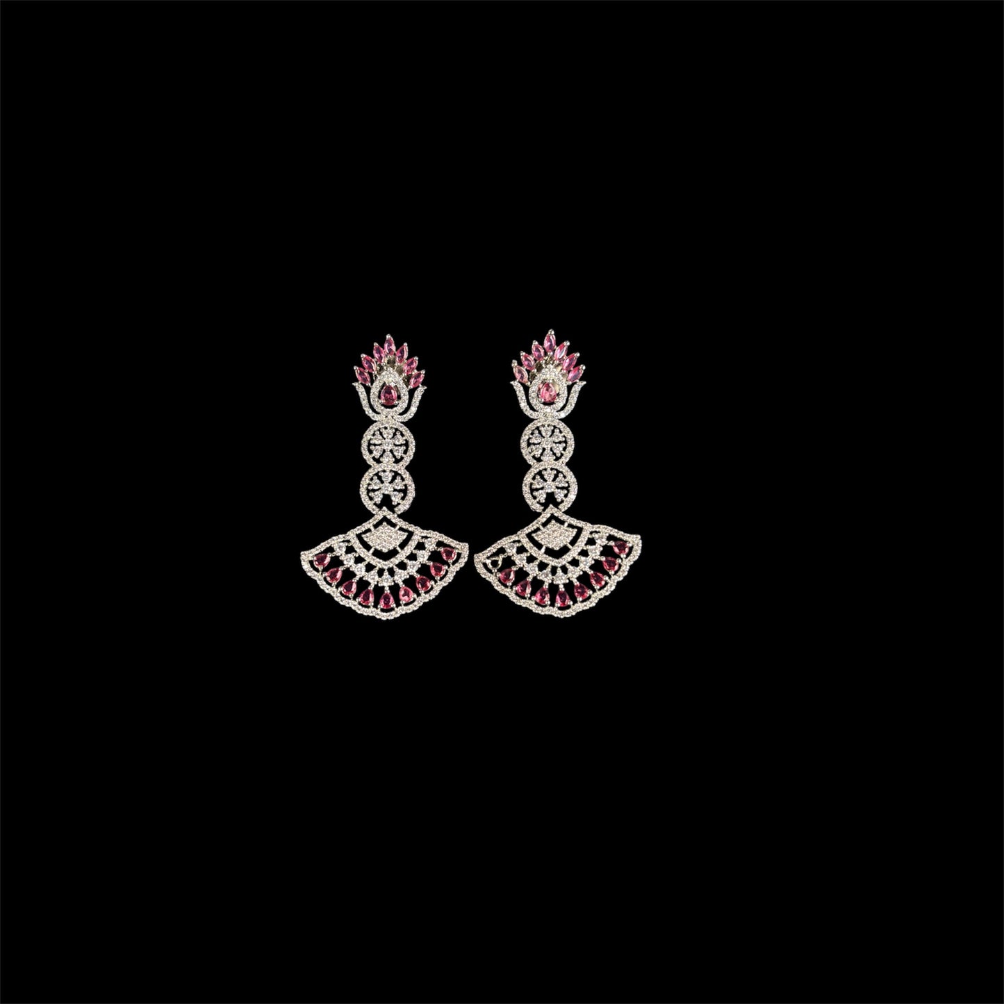 Mrunal American Diamond Earrings