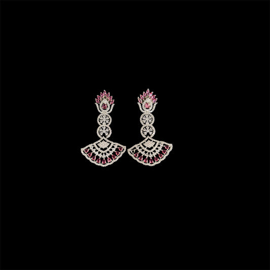Mrunal American Diamond Earrings