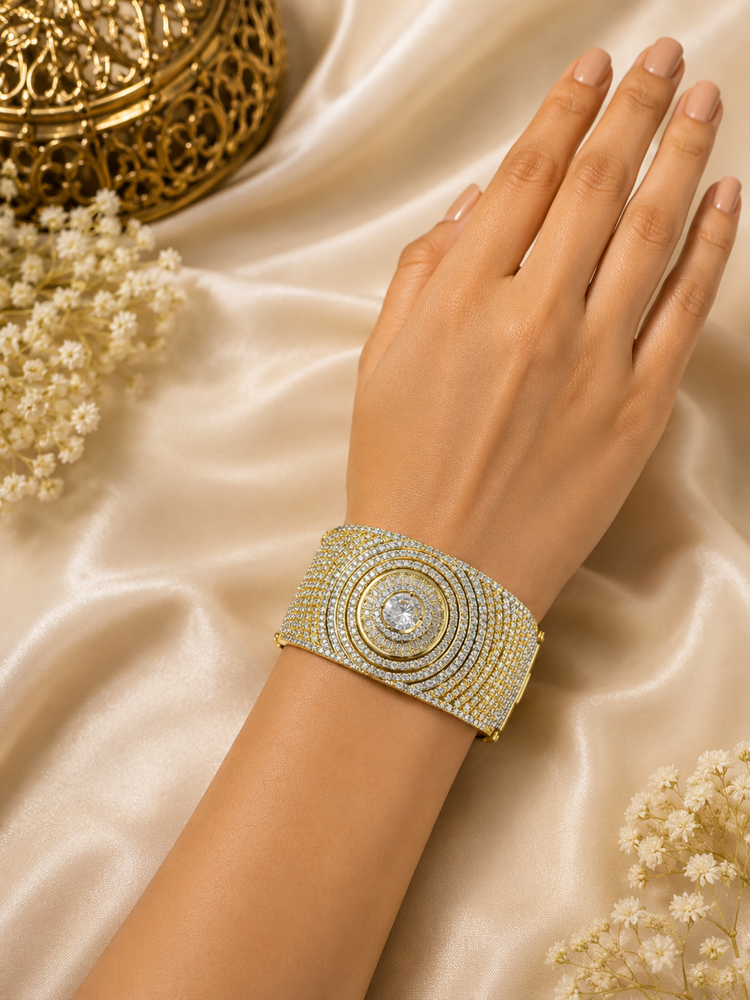 Golden Infinity Bracelet
