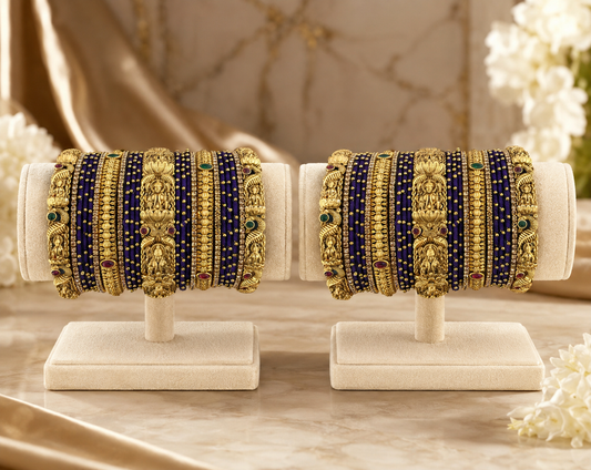 Violet Temple Bangle Set