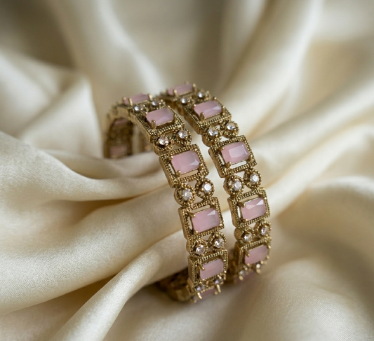 Baby Pink Stone Kada