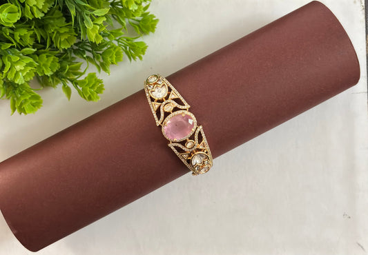 Rosy Oval Polki Kada