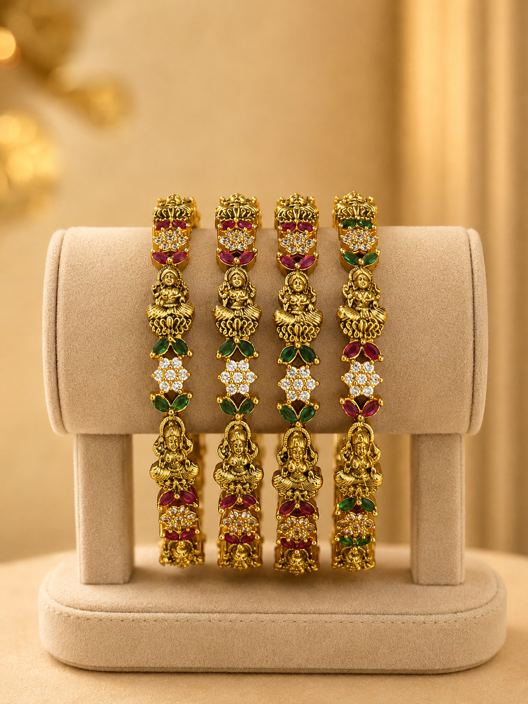 Traditional Lakshmi Elegance Bangles
