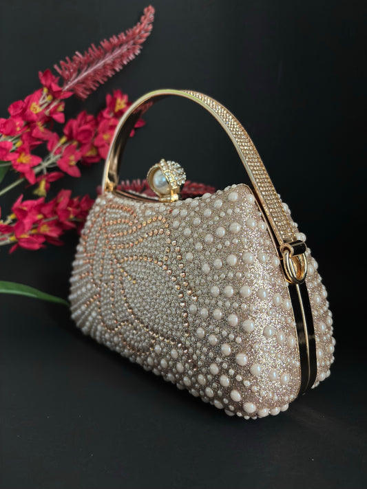 Radiant Pearl & Shimmer Clutch