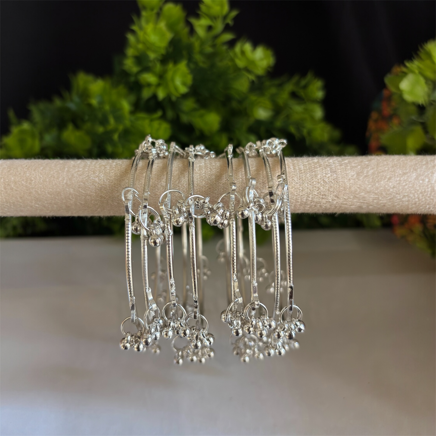 Kashmiri Bangles - Silver