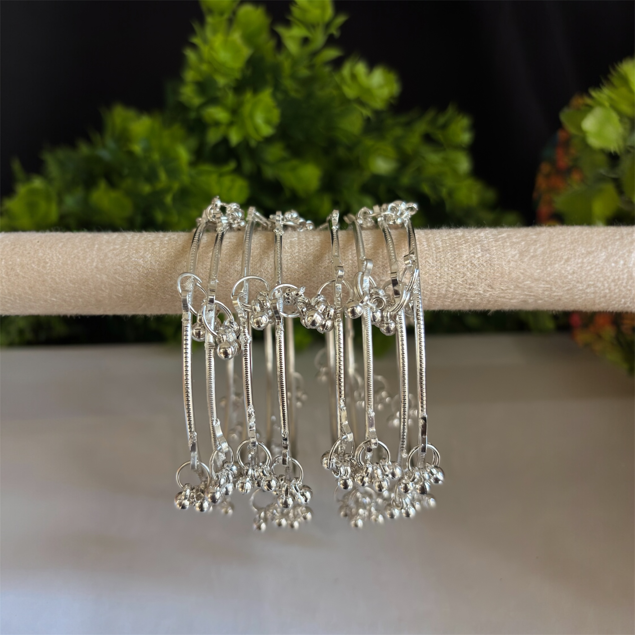 Kashmiri Bangles - Silver