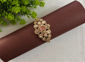 Peach Opulence Kundan Kada