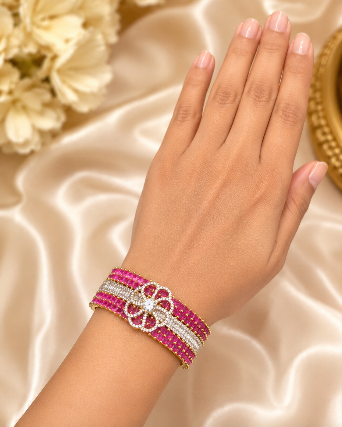 Rani Pink Diamond Bracelet