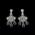 Violet AD drop Earrings