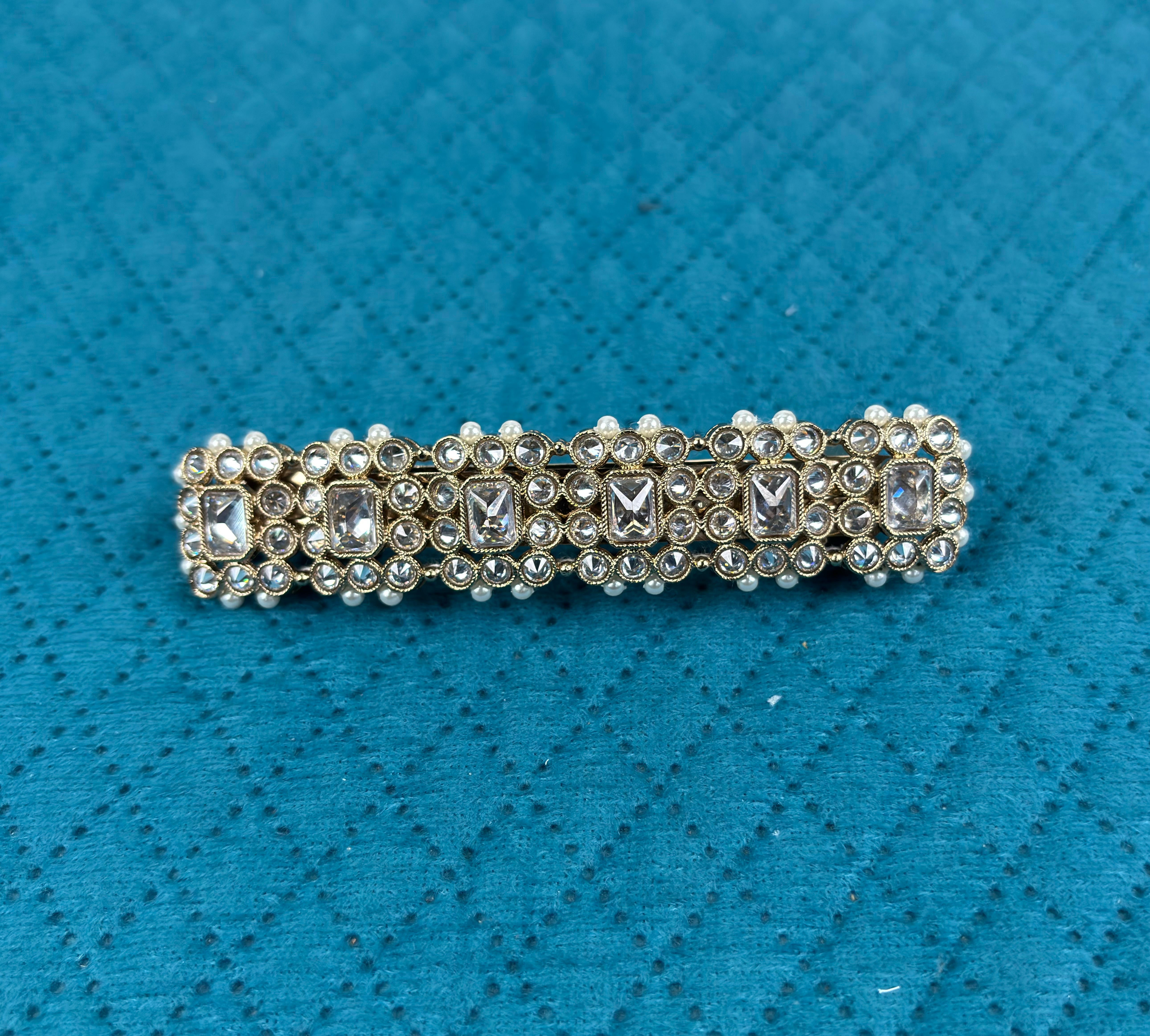 Vintage-Style French Barrette Hair Clip