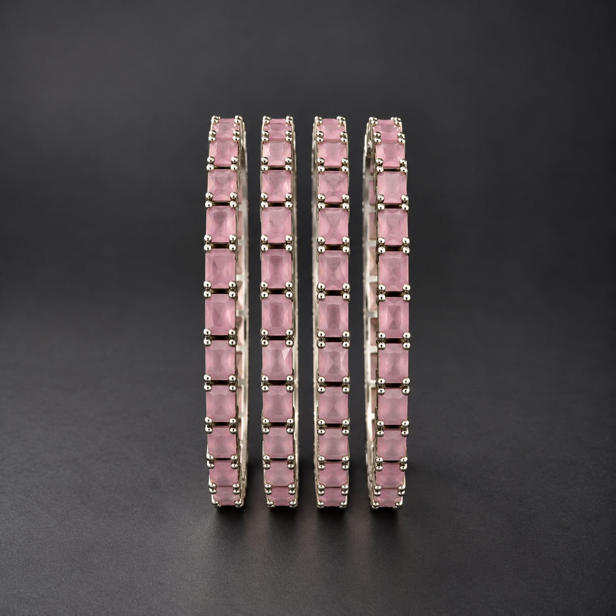 Pink Royale Premium Bangles