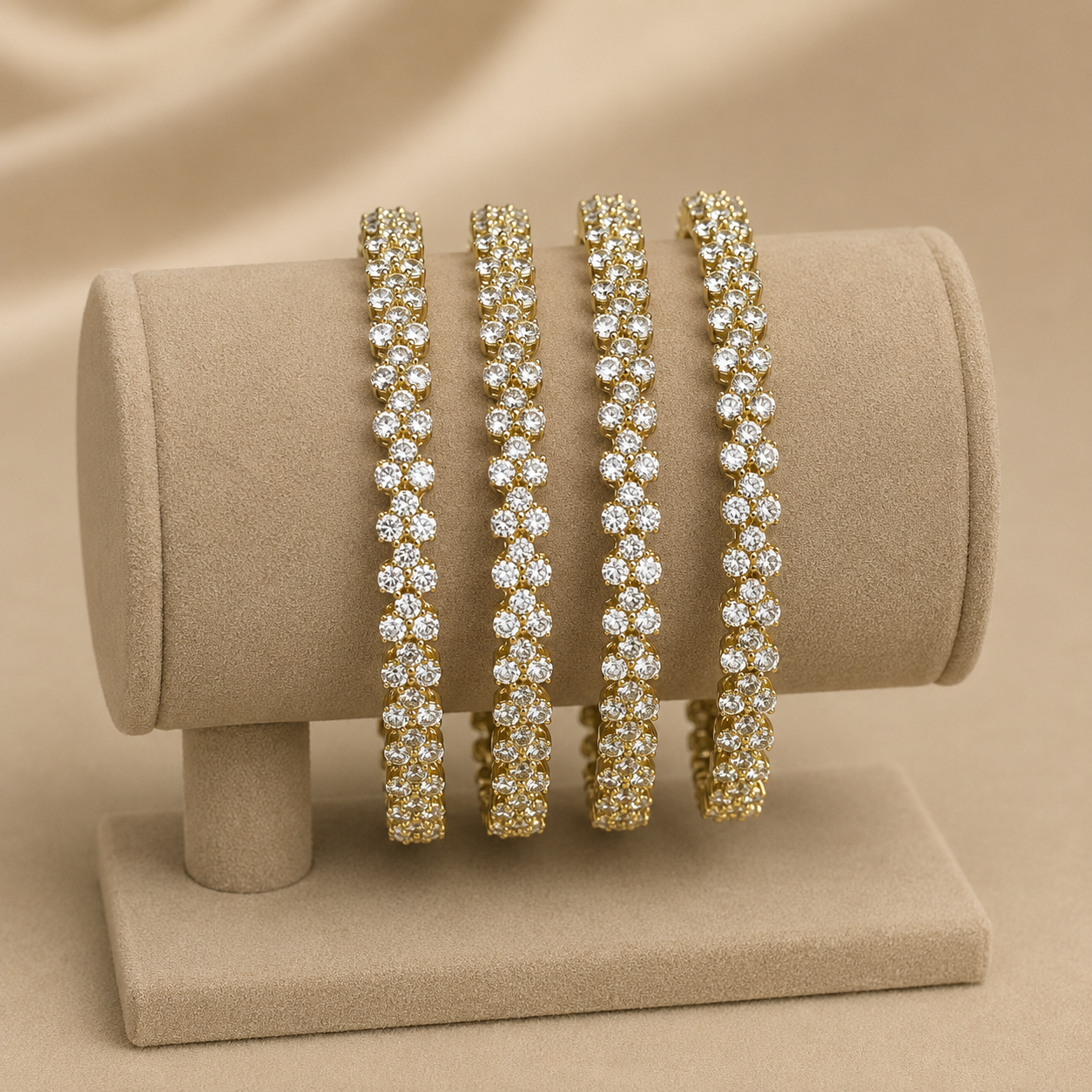 Sparkle Stone Bangles