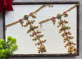 Antique Gold Ruby and Emerald Haath Phool