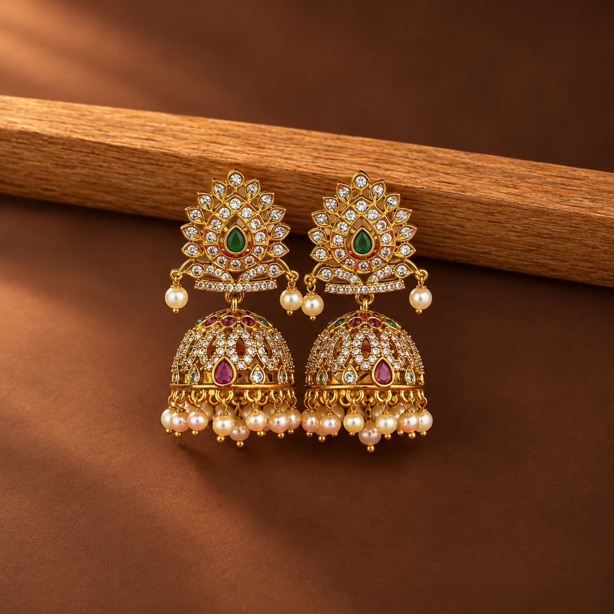 Samaira Royal Gem Earrings