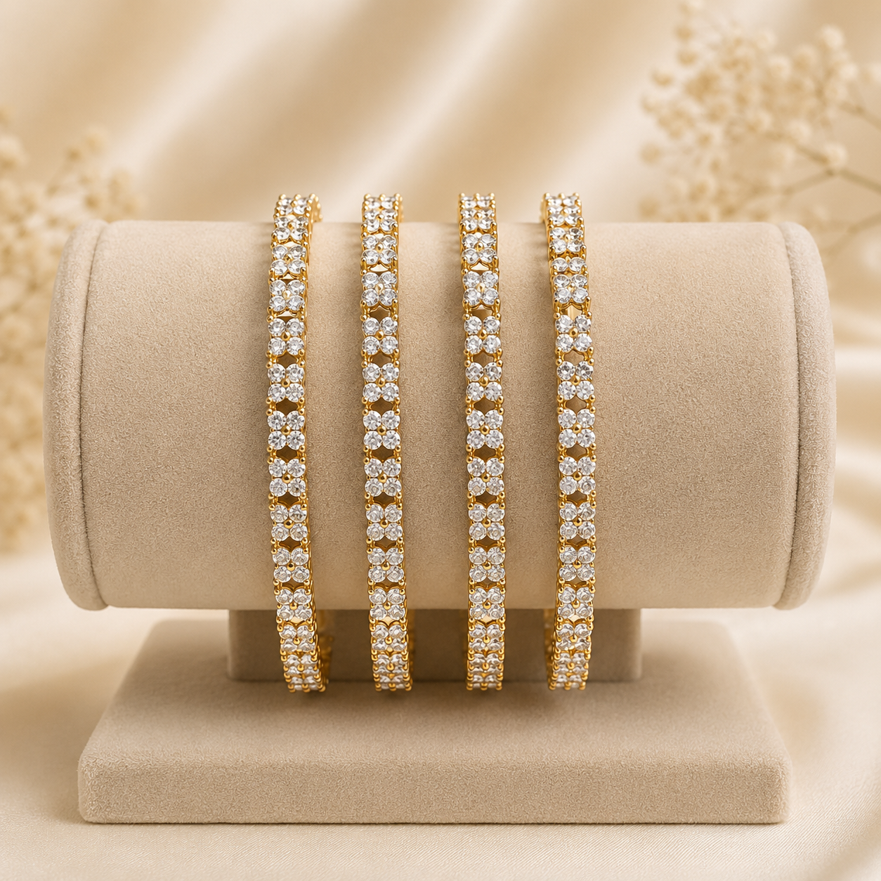 Warm Gold Bangles