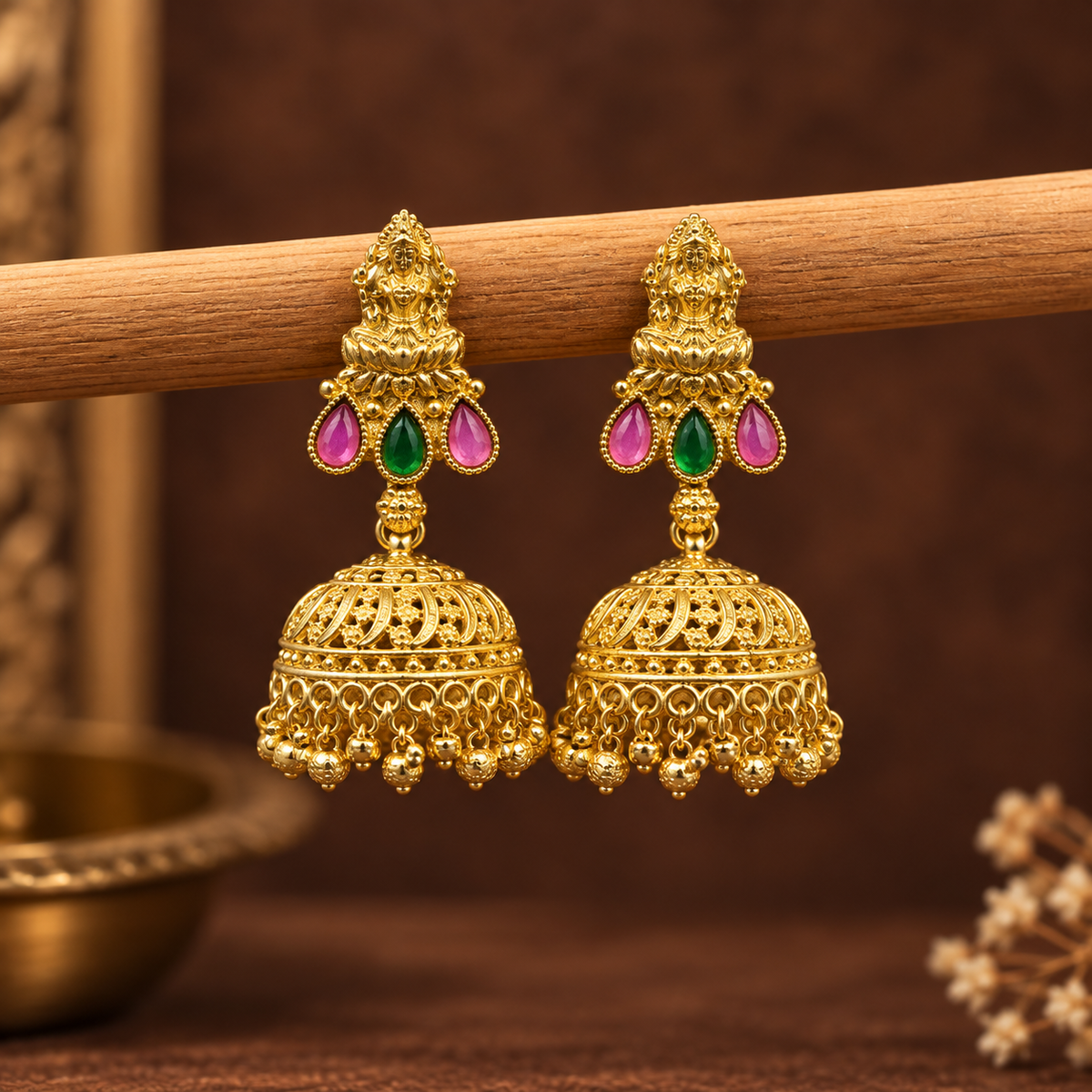 Lakshmika Heritage Jhumkas