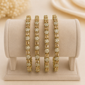 Champagne Stone Bangles