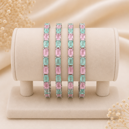Dream Pastel Stone Bangles