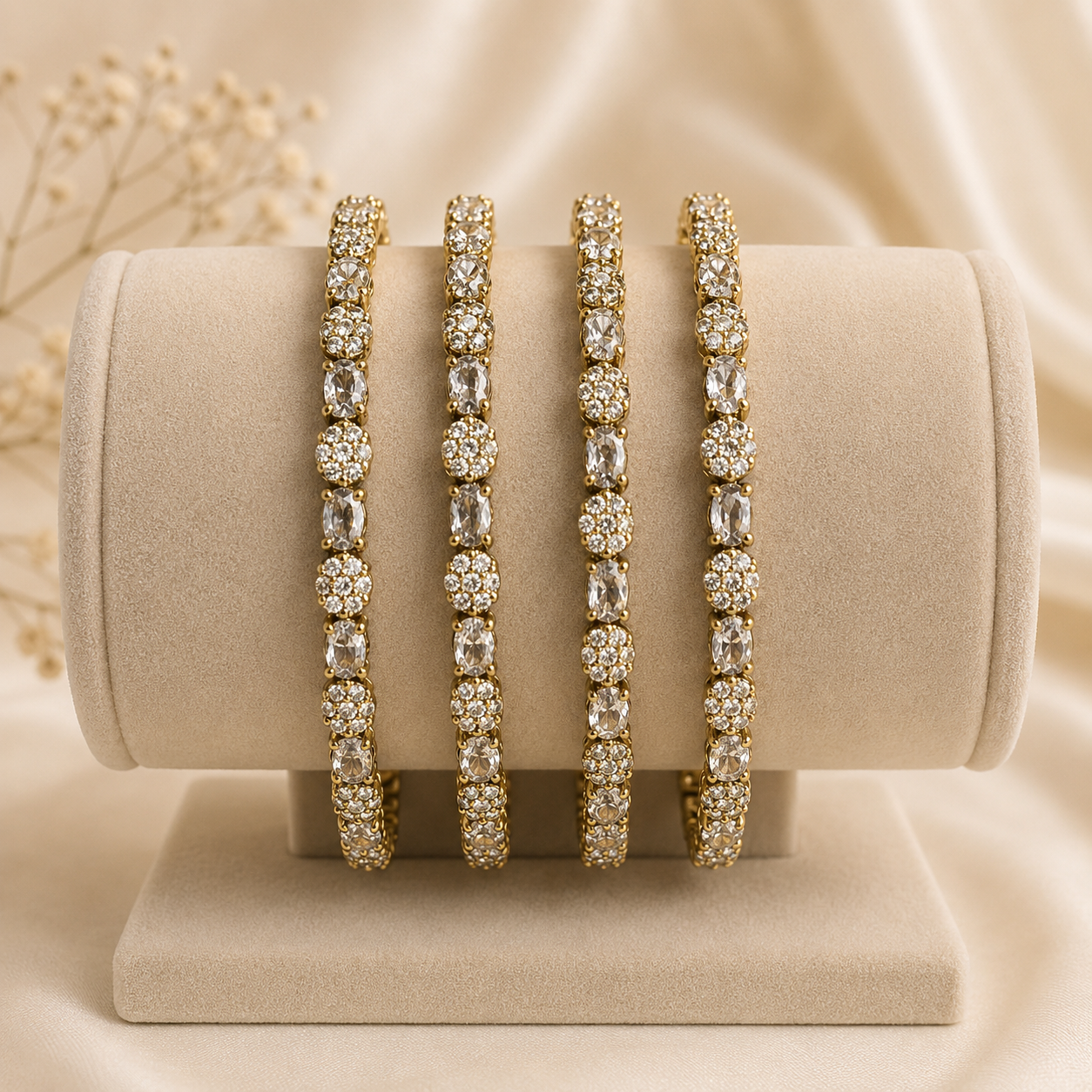 Victorian Stone Bangles