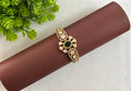 Emerald Enchantment Kundan Kada