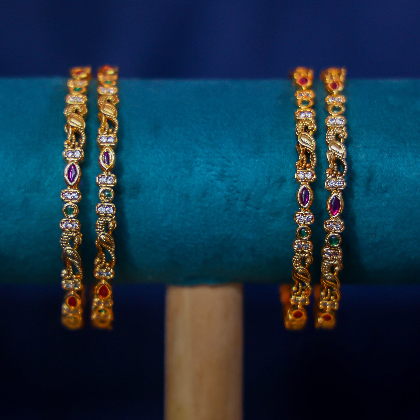 The Mayura Temple Bangles